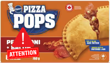 Capture le 2025 12 23 a 10.26.30 Alerte alimentaire : Des &laquo;Pizza Pops&raquo; rappel&eacute;s partout au Canada en raison d&rsquo;une contamination &agrave; la bact&eacute;rie E. coli O26