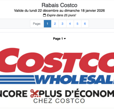 Capture le 2025 12 25 a 06.06.56 D&eacute;p&ecirc;chez-vous! Les promotions limit&eacute;es de Costco prennent fin le 18 janvier!