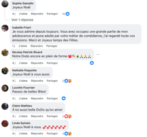 Capture le 2025 12 29 a 23.07.58 Une nouvelle photo de Dominique Michel attire l'attention partout au Qu&eacute;bec