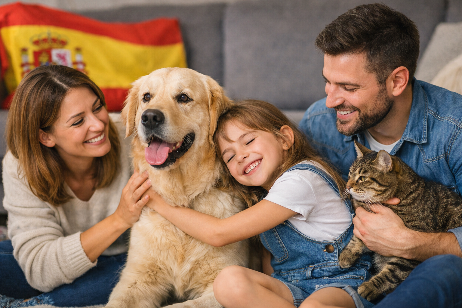 ChatGPT Image 27 dec. 2025 09 02 06 Une loi en Espagne reconna&icirc;t enfin les animaux comme membres de la famille