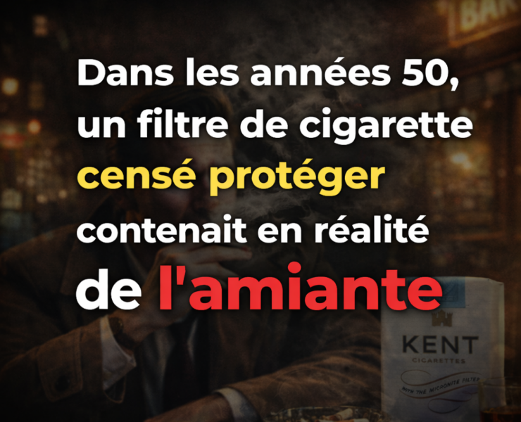 ChatGPT Image 27 dec. 2025 12 04 45 Dans les ann&eacute;es 50, un filtre de cigarette cens&eacute; prot&eacute;ger contenait en r&eacute;alit&eacute; de l&rsquo;amiante