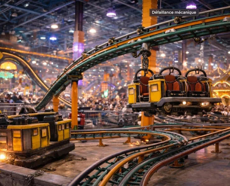 Gemini Generated Image ks5oisks5oisks5o (Attention) Incident inqui&eacute;tant au M&eacute;ga Parc : une d&eacute;faillance m&eacute;canique fait r&eacute;agir les familles