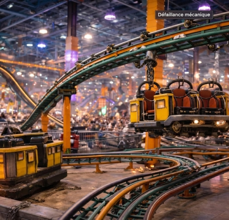 Gemini Generated Image ks5oisks5oisks5o (Attention) Incident inqui&eacute;tant au M&eacute;ga Parc : une d&eacute;faillance m&eacute;canique fait r&eacute;agir les familles