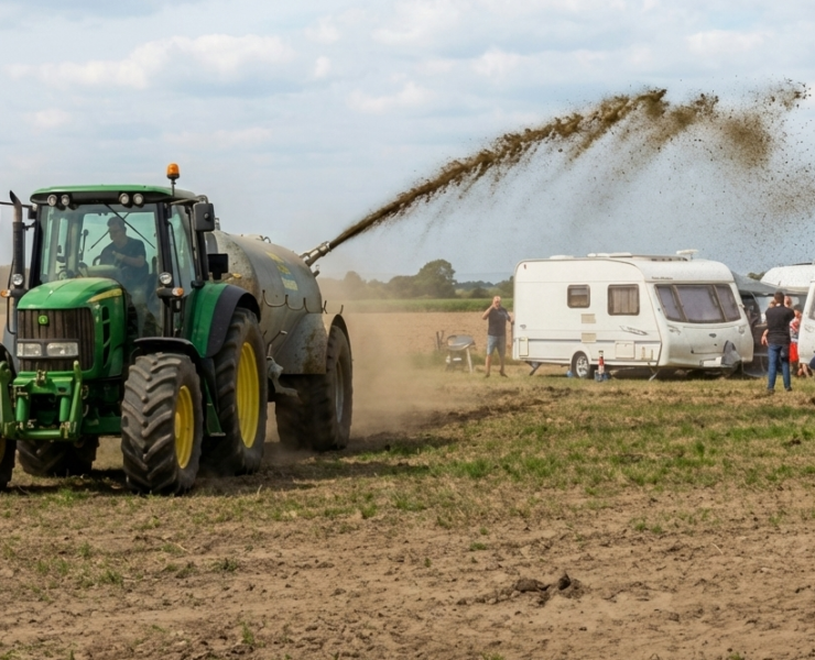 Gemini Generated Image t6csizt6csizt6cs e1766548182333 Un agriculteur frustr&eacute; sort le purin : la riposte qui divise les r&eacute;seaux",