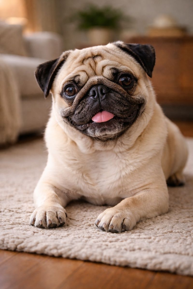 Vous cherchez un chien tranquille? Voici les 12 races les plus calmes 2 Vous cherchez un chien tranquille? Voici les 12 races les plus calmes carlin Vous cherchez un chien tranquille? Voici les 12 races les plus calmes