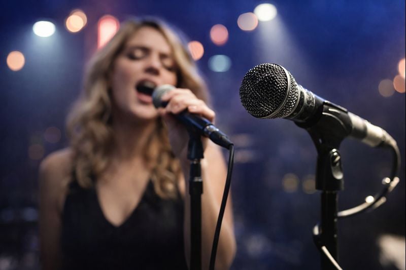 chanteus La sant&eacute; force une chanteuse bien connue &agrave; annuler des spectacles
