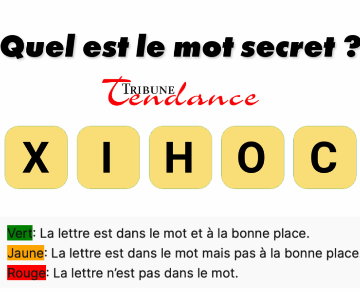 game virale image choix D&eacute;fi: Mot de 5 Lettres en 2 Minutes