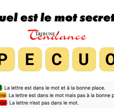 game virale image coupe 3 D&eacute;fiez votre esprit: Mot de 5 lettres en 120s!