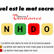 game virale image thon 1 D&eacute;fi: Mot de 4 Lettres en 120 Secondes