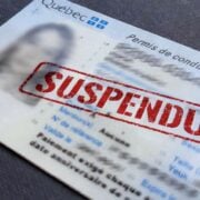 suspendu Permis de conduire : d&egrave;s le 1 er janvier, une nouvelle loi vient tout bouleverser au Qu&eacute;bec