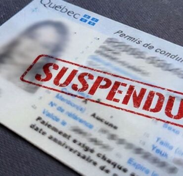 suspendu Permis de conduire : d&egrave;s le 1 er janvier, une nouvelle loi vient tout bouleverser au Qu&eacute;bec