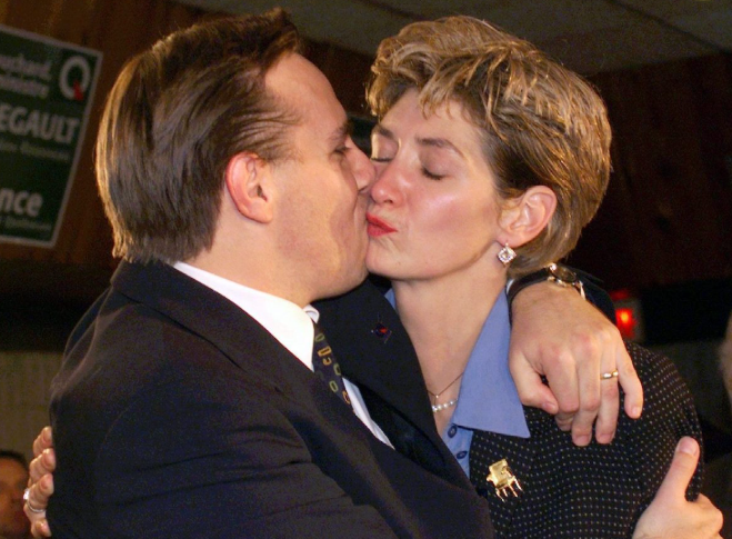 Capture decran 2026 01 15 191340 Avant, pendant et apr&egrave;s le pouvoir : les plus belles images du couple Legault-Brais