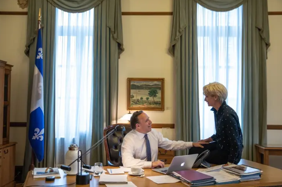 Capture decran 2026 01 15 191455 Avant, pendant et apr&egrave;s le pouvoir : les plus belles images du couple Legault-Brais