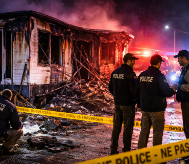 Capture decran 2026 01 15 192233 Maison mobile lourdement endommag&eacute;e : un incendie nocturne soul&egrave;ve des questions