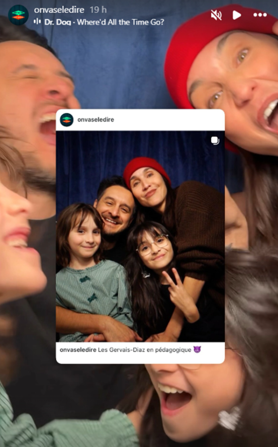 Capture decran 2026 01 27 114739 S&eacute;bastien Diaz partage de rares photos avec Bianca Gervais et leurs deux filles&hellip; et les internautes fondent
