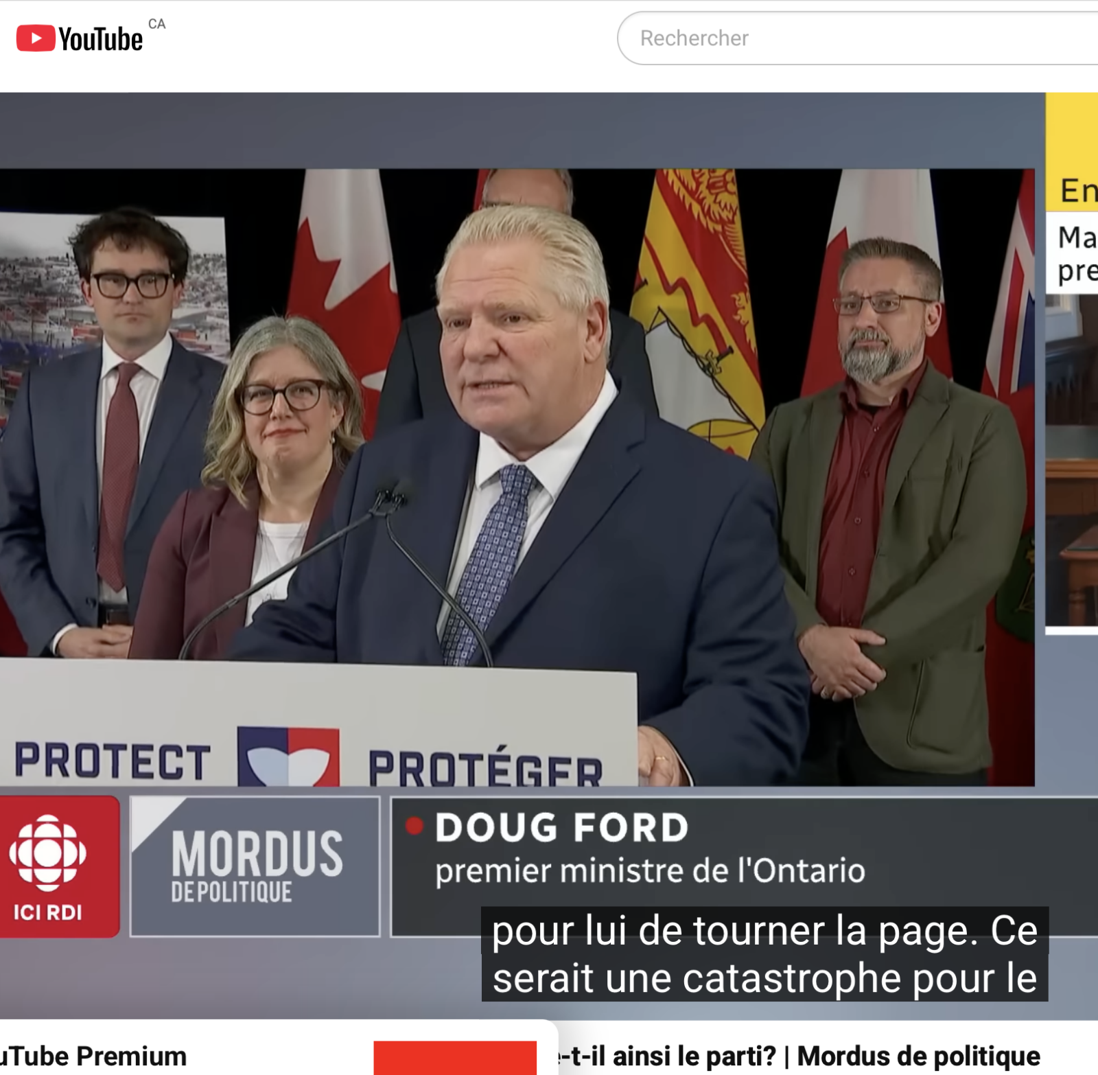 Capture decran le 2026 01 29 a 13.35.16 Doug Ford fait une nouvelle d&eacute;claration choc sur l'ind&eacute;pendance du Qu&eacute;bec