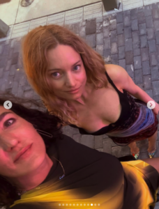 Capture le 2026 01 01 a 05.48.43 Laurence Leboeuf d&eacute;voile un moment intime avec Martin Matte pour le Nouvel An