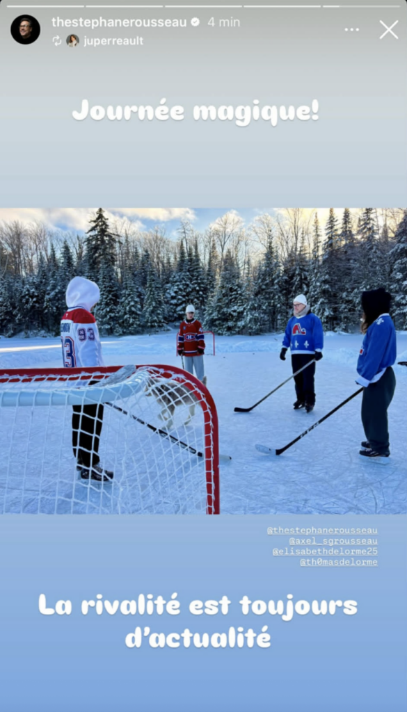Capture le 2026 01 01 a 22.09.26 Julie Perreault partage une image in&eacute;dite de ses enfants et de celui de son Chum