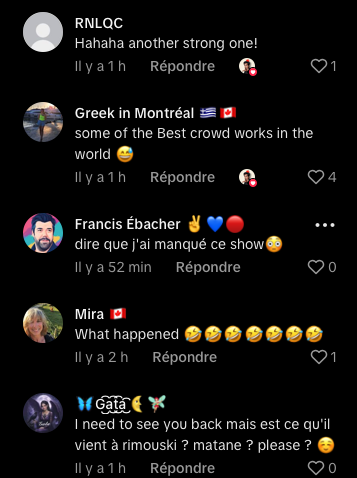 Capture le 2026 01 07 a 16.10.45 Quand un enfant chamboule le show : la riposte de Sugar Sammy dans la salle