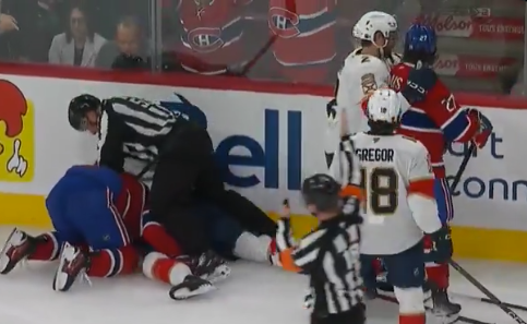 Capture le 2026 01 09 a 17.05.59 Texier frapp&eacute; en plein match : la LNH r&eacute;agit rapidement