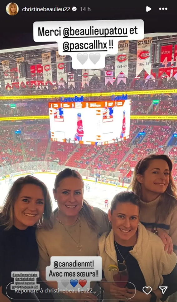 Christine Beaulieu pose avec ses trois sœurs et le web capote 3 Christine Beaulieu pose avec ses trois sœurs et le web capote Capture le 2026 01 14 a 03.13.45 Christine Beaulieu pose avec ses trois sœurs et le web capote