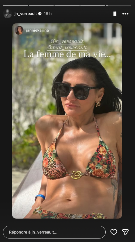 Capture le 2026 01 18 a 04.37.43 Jean-Nicolas Verreault partage de nouvelle photo de sa femme et de leurs 3 filles en maillot de bain et les r&eacute;actions explosent!