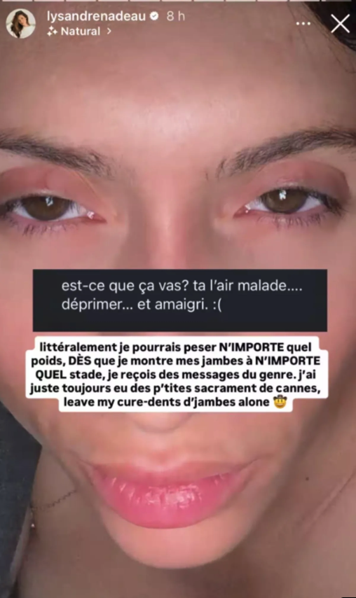 Capture le 2026 01 21 a 01.16.14 e1768976618989 Lysandre Nadeau : une story banale d&eacute;clenche une vague de messages