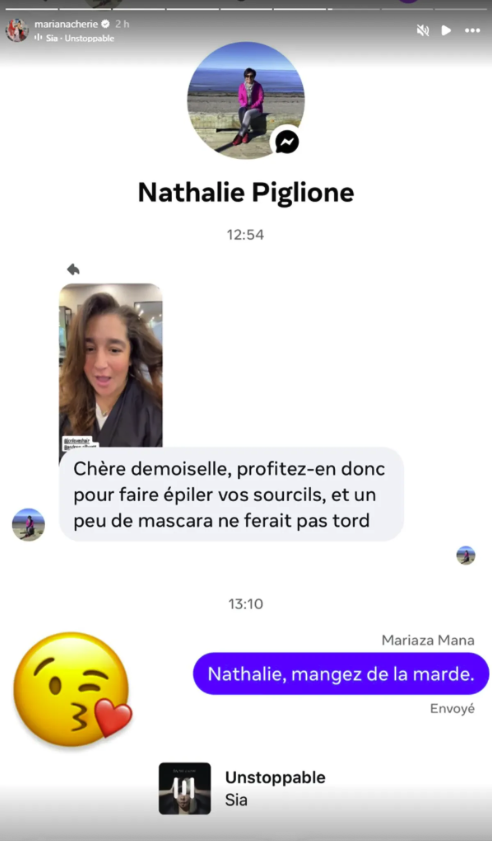 Mariana Mazza répond à une insulte sur son apparence… sans filtre 3 Mariana Mazza répond à une insulte sur son apparence… sans filtre Capture le 2026 01 22 a 03.18.01 e1769070980919 Mariana Mazza répond à une insulte sur son apparence… sans filtre