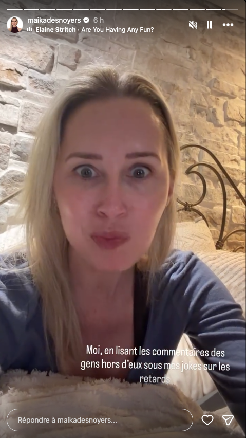 Maïka Desnoyers brise le silence après une vague de messages haineux 3 Maïka Desnoyers brise le silence après une vague de messages haineux Capture le 2026 01 24 a 02.47.46 Maïka Desnoyers brise le silence après une vague de messages haineux