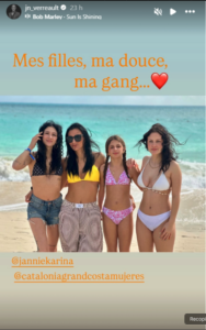 Capture le 2026 01 24 a 07.07.52 Stat : Jean-Nicolas Verreault d&eacute;voile une rare photo en maillot avec sa blonde