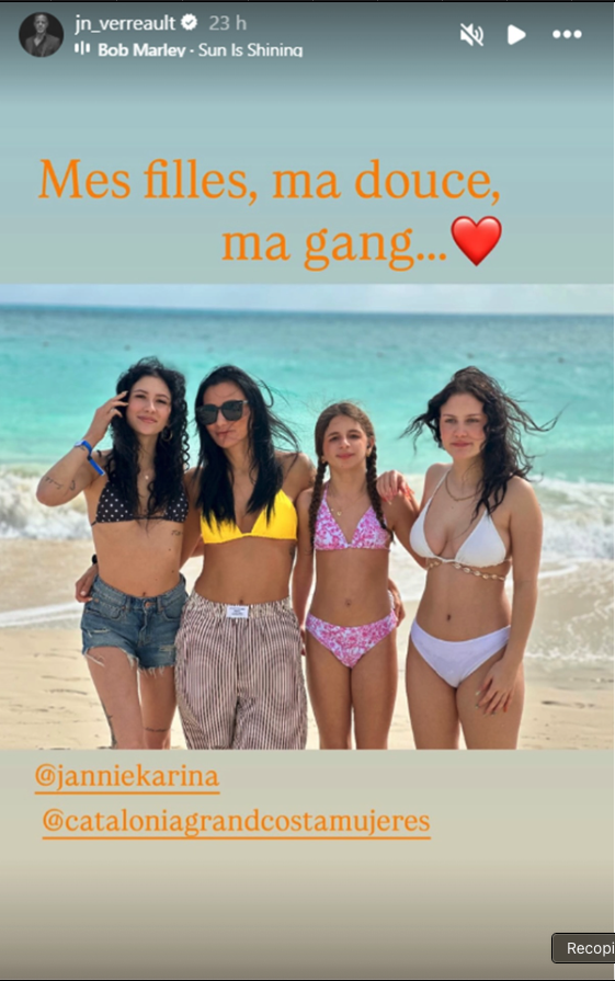 Capture le 2026 01 24 a 07.07.52 Stat: Jean-Nicolas Verreault d&eacute;voile une rare photo en maillot avec sa blonde