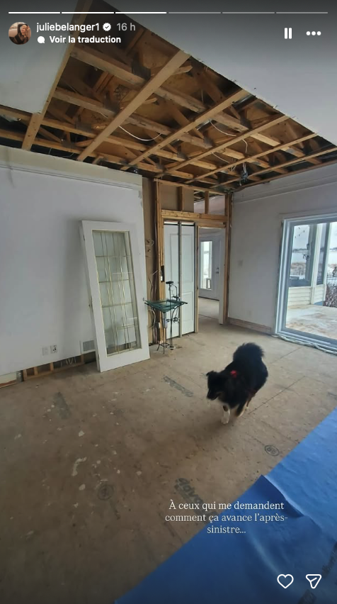 Capture le 2026 01 26 a 06.25.04 Julie B&eacute;langer montre sa maison apr&egrave;s le sinistre: les images frappent et g&eacute;n&egrave;rent des r&eacute;actions