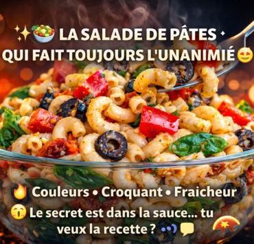 ChatGPT Image 13 janv. 2026 a 04 51 56 Cette salade de p&acirc;tes dispara&icirc;t en un clin d'&oelig;il... et tout le monde en redemande !