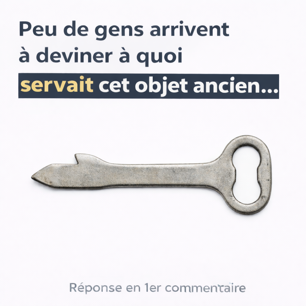 ChatGPT Image 2 janv. 2026 22 55 22 Peu de gens arrivent &agrave; deviner &agrave; quoi servait cet objet ancien&hellip;