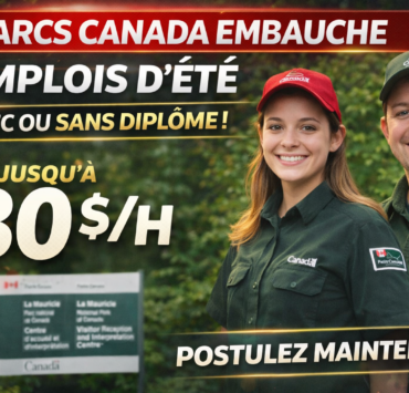 ChatGPT Image 5 janv. 2026 08 05 59 Parcs Canada embauche pour des emplois d'&eacute;t&eacute; &mdash; avec ou sans dipl&ocirc;me &mdash; et offre jusqu&rsquo;&agrave; 30 $/h