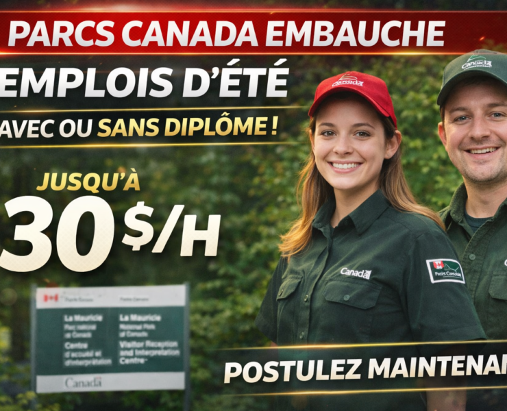 ChatGPT Image 5 janv. 2026 08 05 59 Parcs Canada embauche pour des emplois d'&eacute;t&eacute; &mdash; avec ou sans dipl&ocirc;me &mdash; et offre jusqu&rsquo;&agrave; 30 $/h