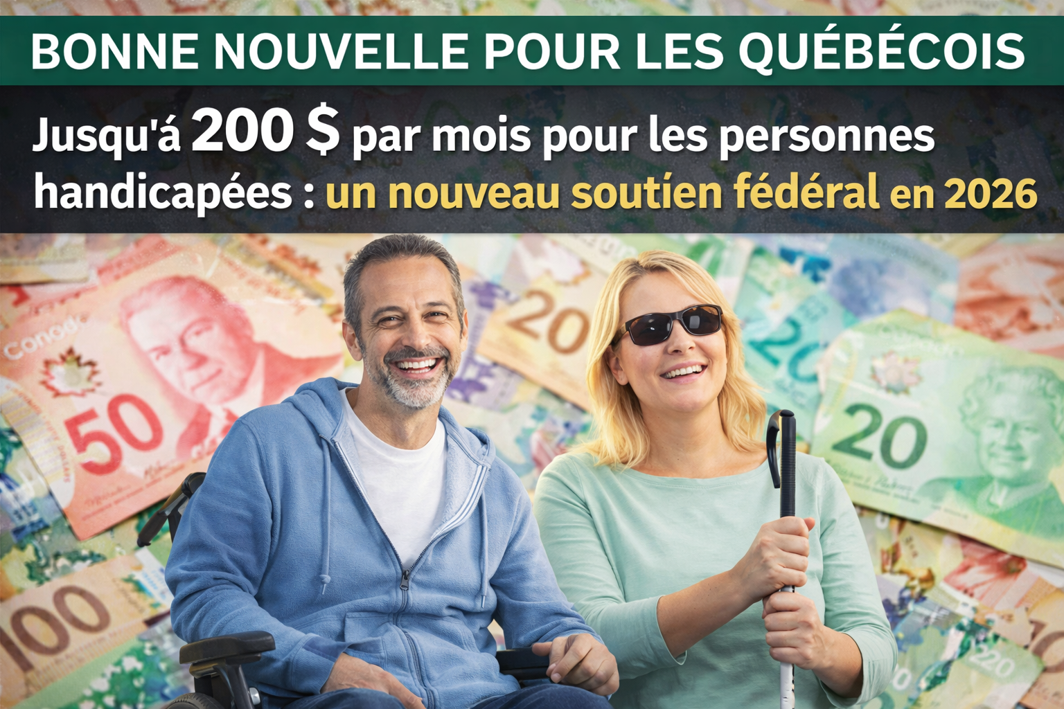 ChatGPT Image 7 janv. 2026 06 49 34 Un soutien de 200 $ mensuels pour les personnes handicap&eacute;es en 2026 : ce que vous devez savoir