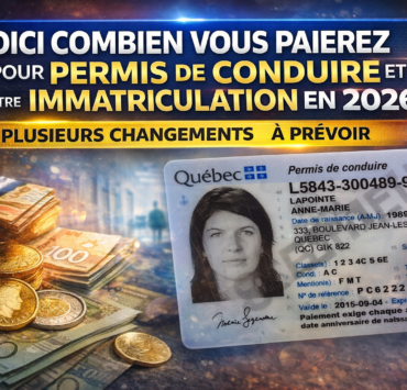 Permis et plaques 2026 : Des hausses qui vont vous surprendre ! 3 Permis et plaques 2026 : Des hausses qui vont vous surprendre ! Couts prevus des permis et immatriculations 2026 Permis et plaques 2026 : Des hausses qui vont vous surprendre !