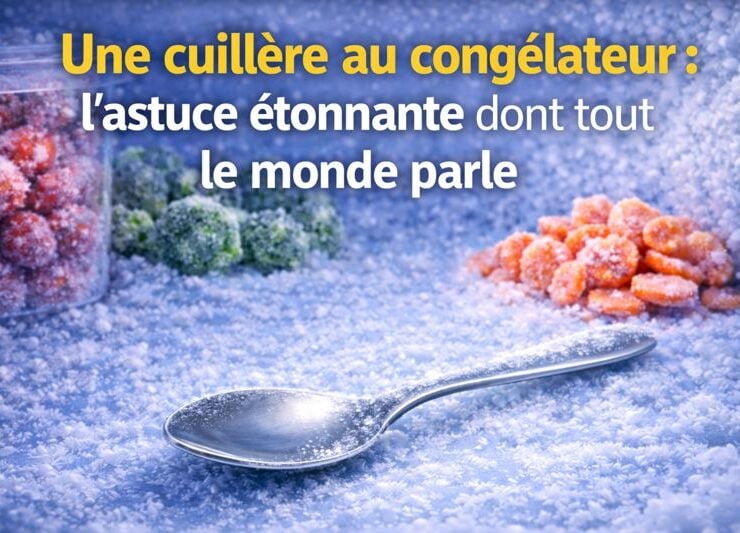 cuillee Une cuill&egrave;re au cong&eacute;lateur : l&rsquo;astuce &eacute;tonnante dont tout le monde parle