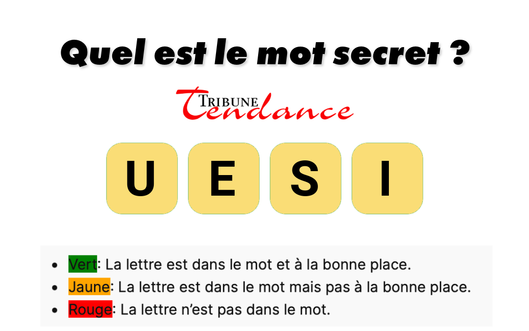 Défi: Mot de 4 Lettres en 120 Secondes 1 Défi: Mot de 4 Lettres en 120 Secondes game virale image suie 1 Défi: Mot de 4 Lettres en 120 Secondes