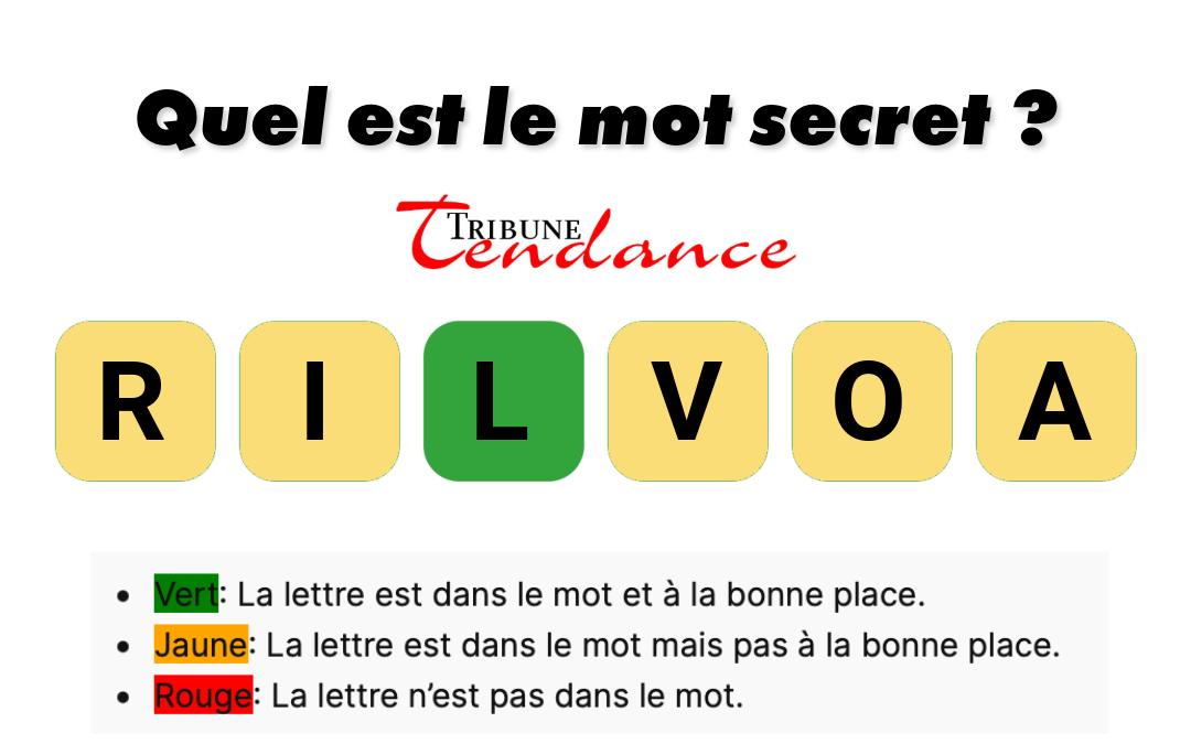 game virale image valoir 3 D&eacute;fi: Mot de 6 Lettres en 2 Minutes!