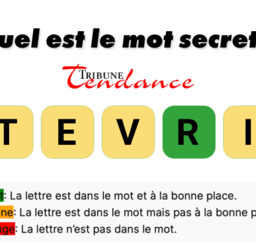 game virale image vitre D&eacute;fi: Mot de 5 Lettres en 2 Minutes