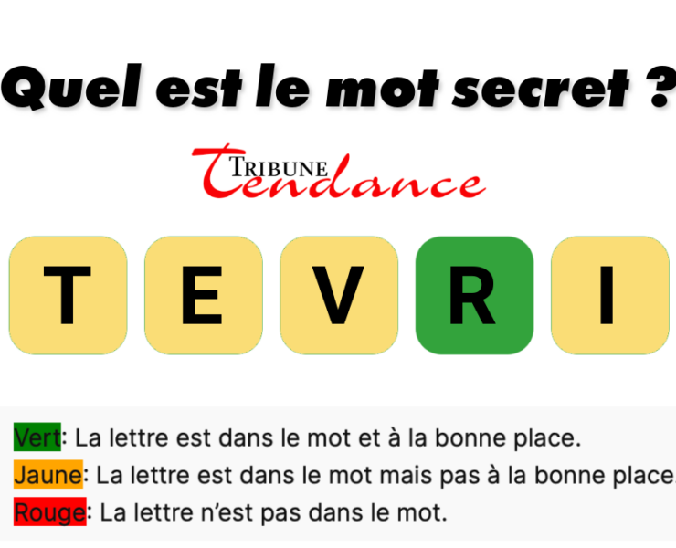 game virale image vitre D&eacute;fi: Mot de 5 Lettres en 2 Minutes