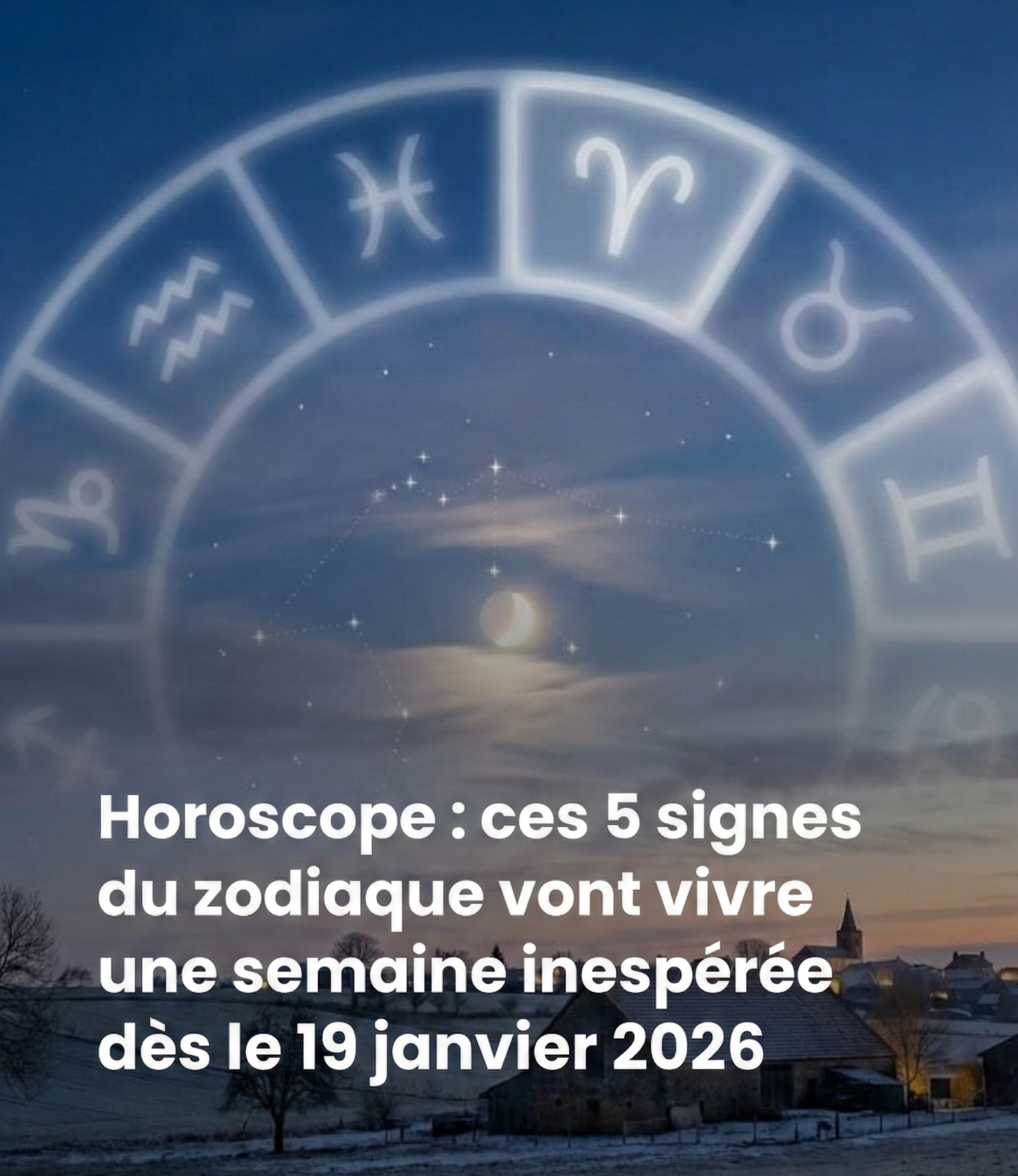 horoscope Horoscope : Une semaine de r&ecirc;ve pour 5 signes d&egrave;s le 19 janvier