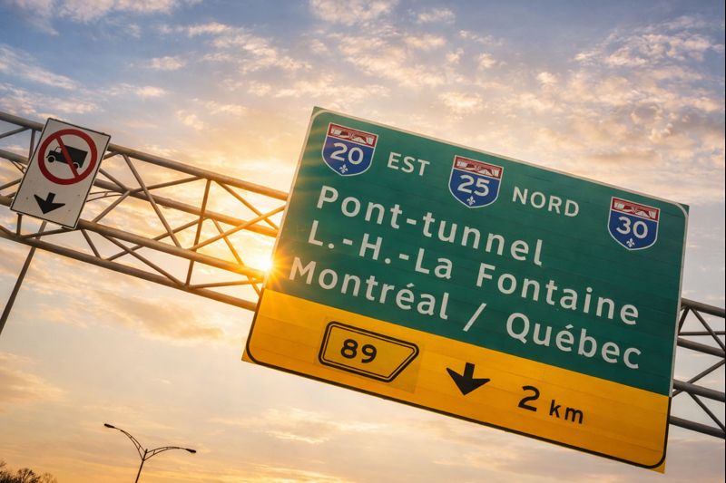 louishyp Encore une nuit compliqu&eacute;e : le tunnel Louis-Hippolyte-La Fontaine ferme compl&egrave;tement