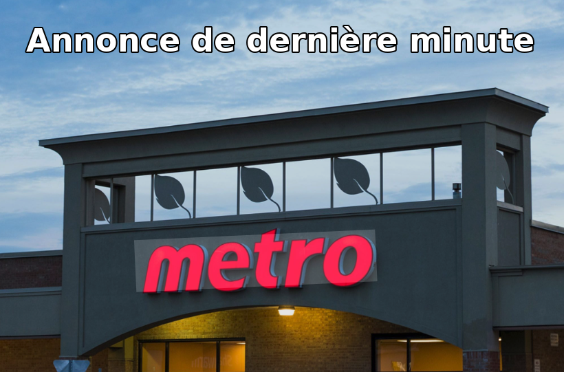 metro annonce derniere minute Metro lance une pluie de rabais: &ccedil;a vaut le d&eacute;tour cette semaine