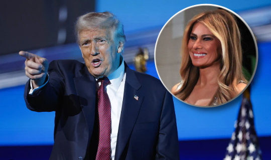 montage final 1767333725 Scandale &agrave; Mar-a-Lago : La robe de Nouvel An de Melania Trump fait tourner les t&ecirc;tes !