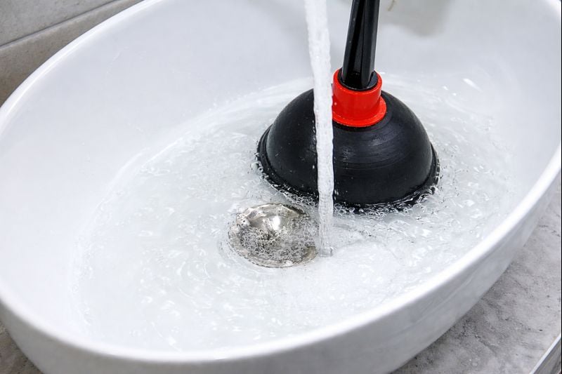 siphon Lavabo bouch&eacute; et aucun plombier disponible ? Les premiers gestes &agrave; poser imm&eacute;diatement