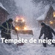 tempeteee e1768327973355 La neige frappe fort : jusqu&rsquo;&agrave; 20 cm et des routes compliqu&eacute;es