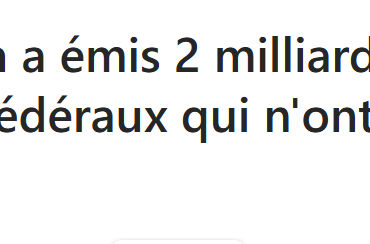 Capture decran 2026 02 02 155619 Ces ch&egrave;ques du gouvernement que personne n&rsquo;encaisse